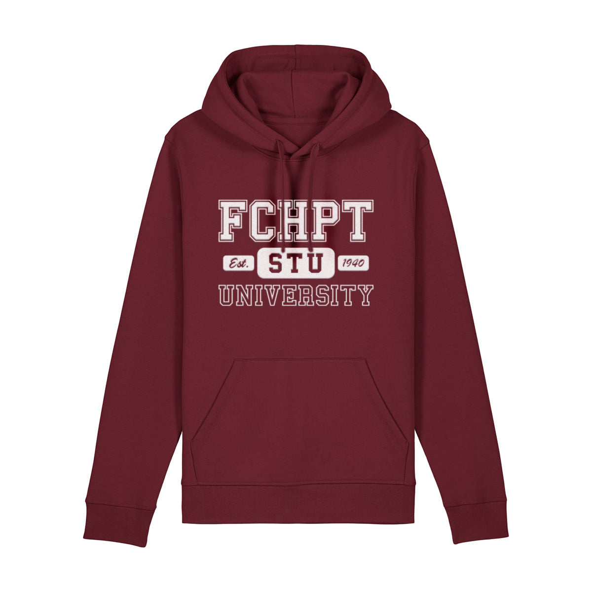 FCPHT STUBA Hoodie merch bordová