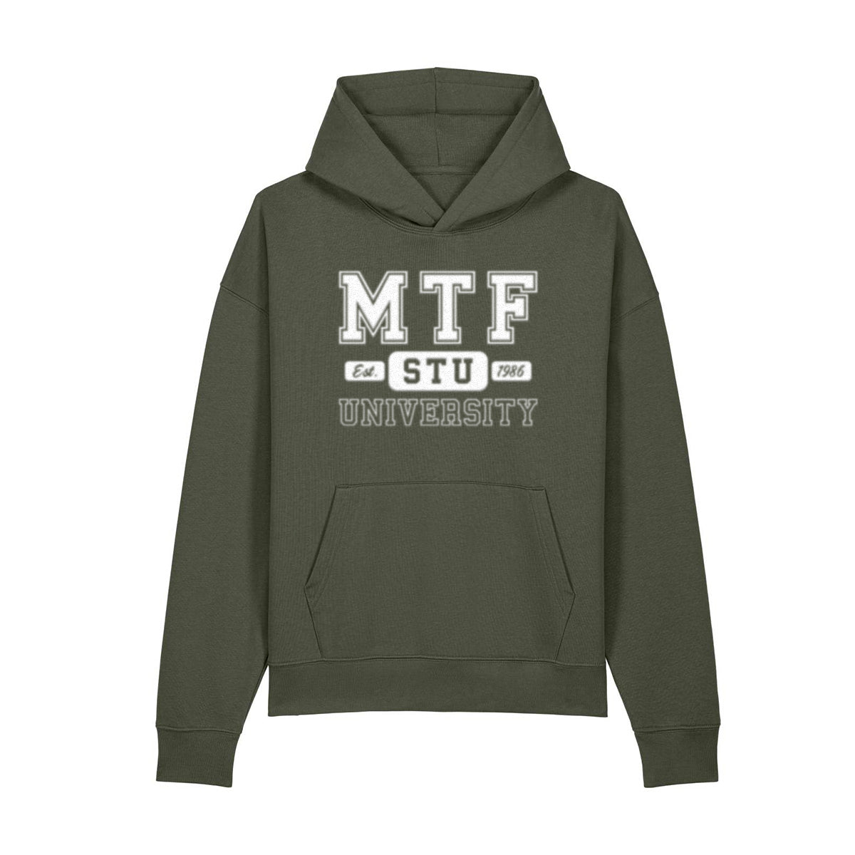 MTF STUBA Hoodie prémiová khaki