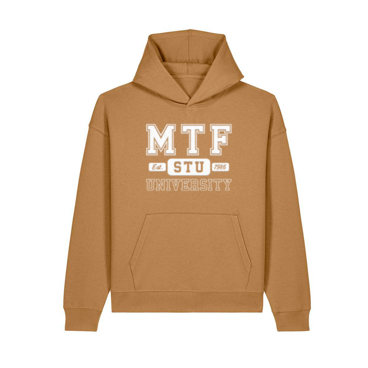 MTF STUBA Hoodie prémiová ochre