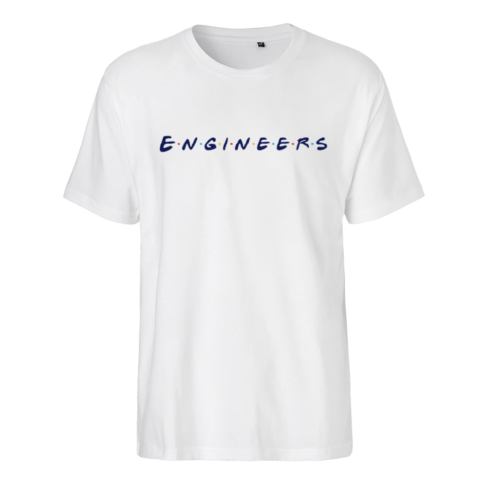 Engineers tričko unisex – White