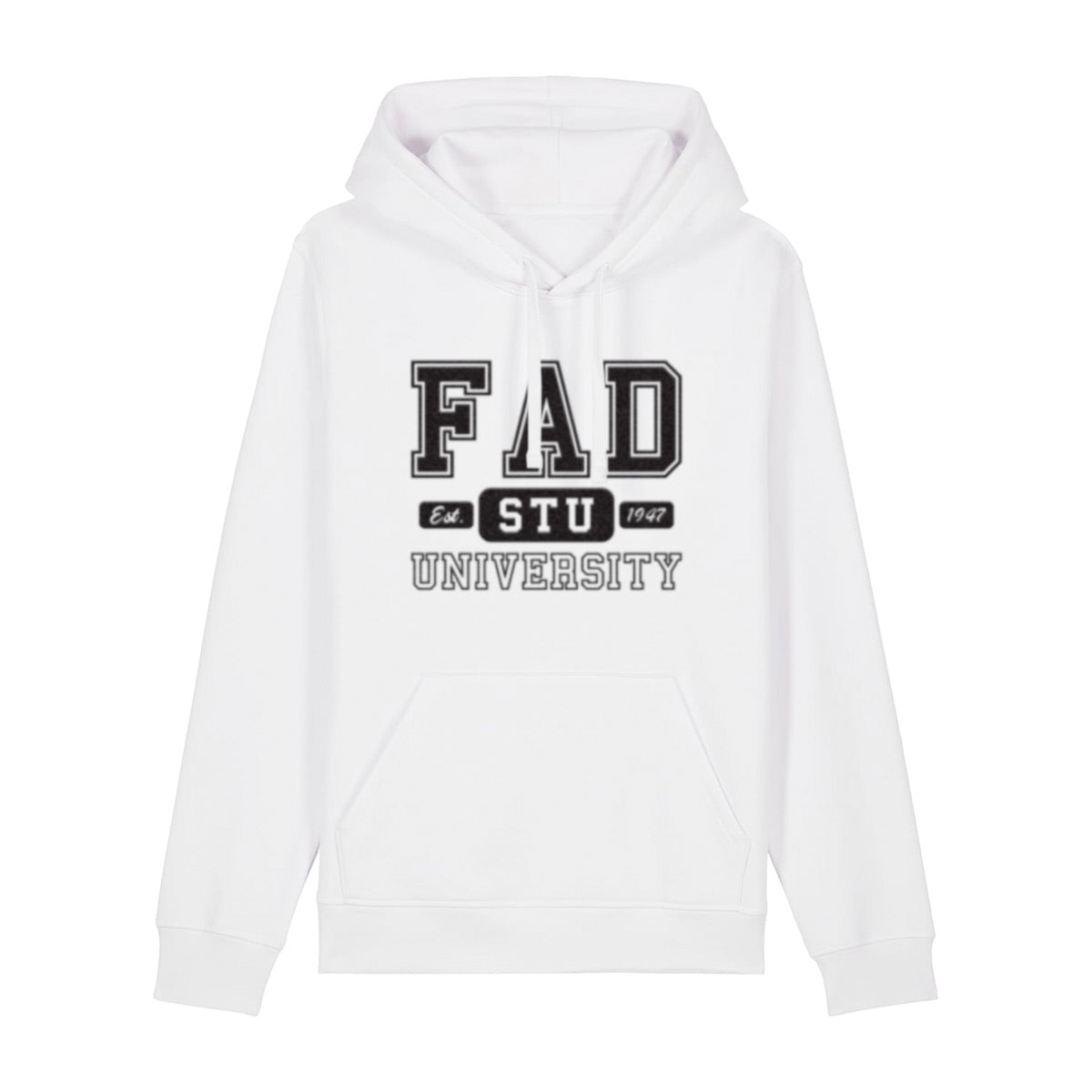 FAD STUBA mikina merch biela