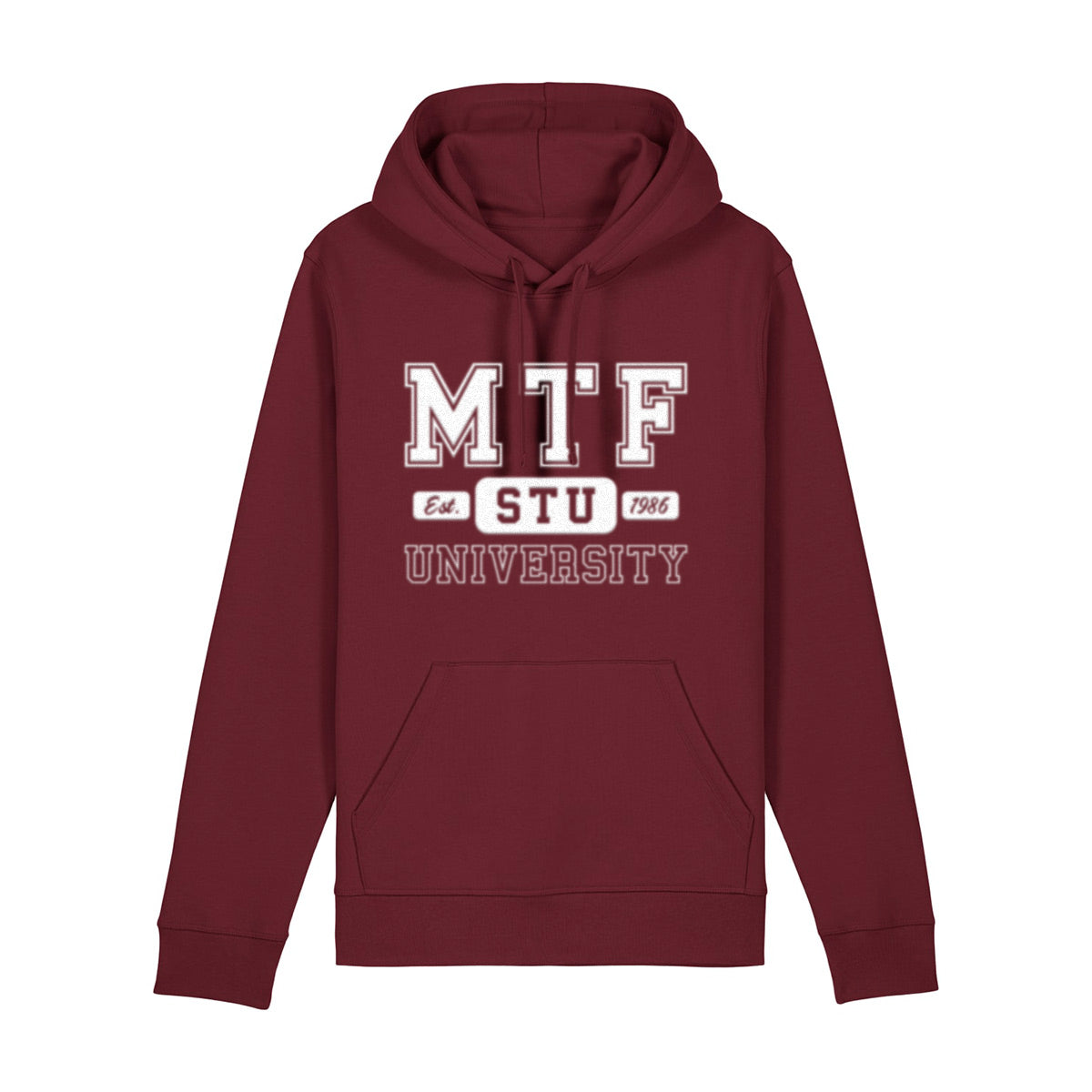 MTF STUBA mikina unisex bordová