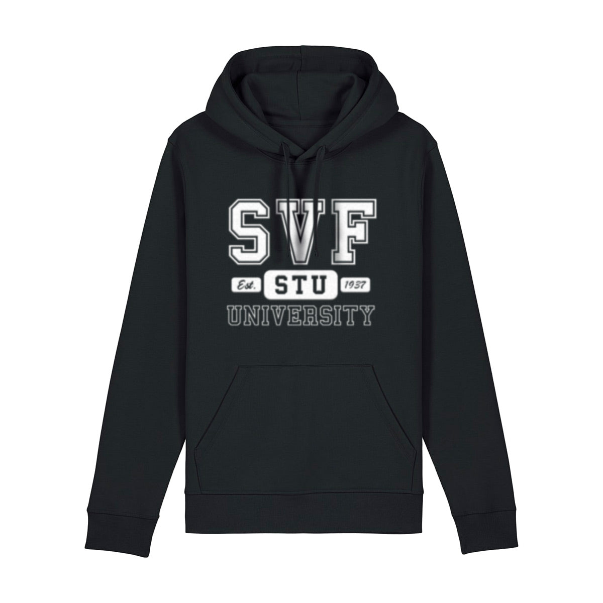 SVF STUBA mikina čierna
