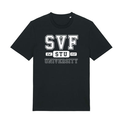 Fakultné tričko SVF STU čierne – organická bavlna Stanley/Stella