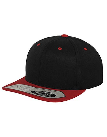 110 Fitted Snapback - Black