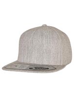 110 Fitted Snapback - Heather Grey