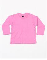 Baby Long Sleeve T - Bubble Gum Pink