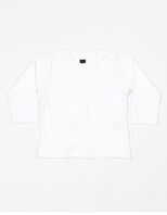 Baby Long Sleeve T - White
