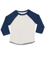 Baby Superstar Baseball T - Washed White