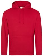 College Hoodie - Fire Red