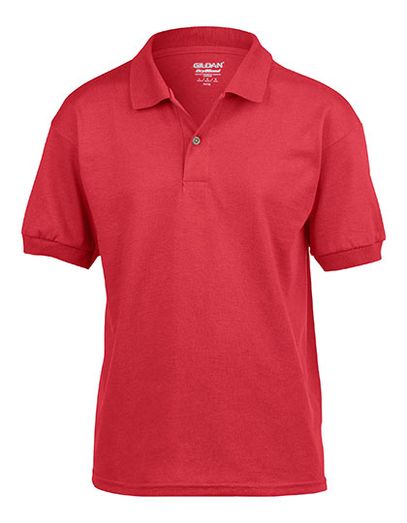 DryBlend® Youth Polo - Red