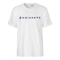 Engineers tričko unisex - white