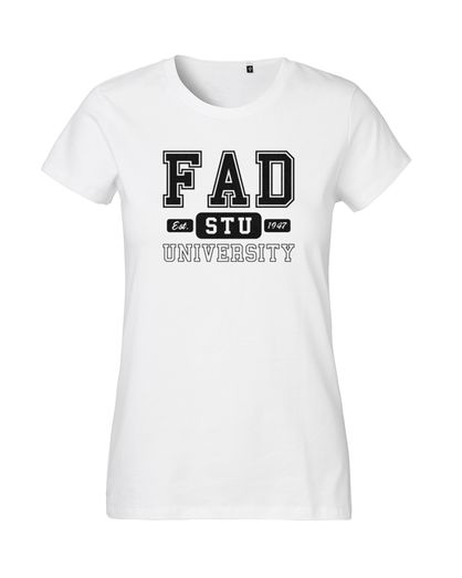 FAD STUBA tričko dámske - white