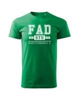 FAD STUBA tričko unisex - green