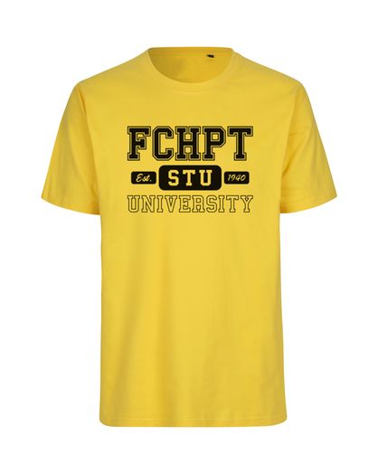 FCHPT STUBA tričko unisex - yellow
