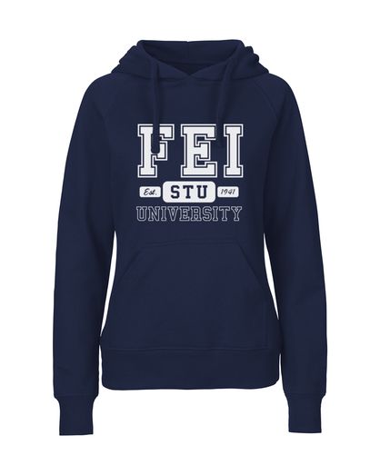 FEI STUBA hoodie dámska - navy