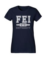 FEI STUBA tričko dámske - navy