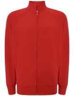 Full Zip Sweatshirt - Red