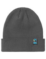 Mixed Knit Beanie - Charcoal