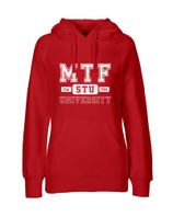 MTF STUBA hoodie dámska - red