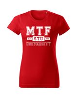 MTF STUBA tričko dámske - red