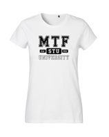 MTF STUBA tričko dámske - white