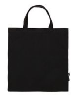 Shopping Bag Short Handles - Black