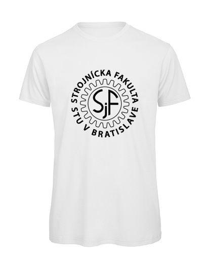 SJF STUBA classic tričko unisex - white