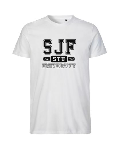 SJF STUBA tričko unisex - white