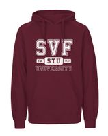 SVF STUBA hoodie unisex - burgundy