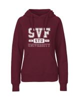 SVF STUBA hoodie dámska - burgundy