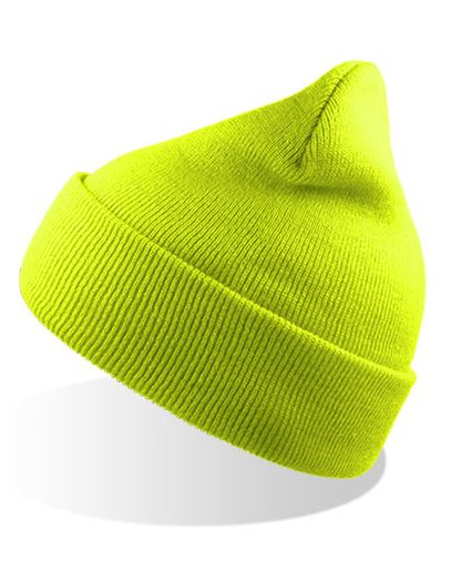 Wind Beanie Recycled - Yellow Fluo